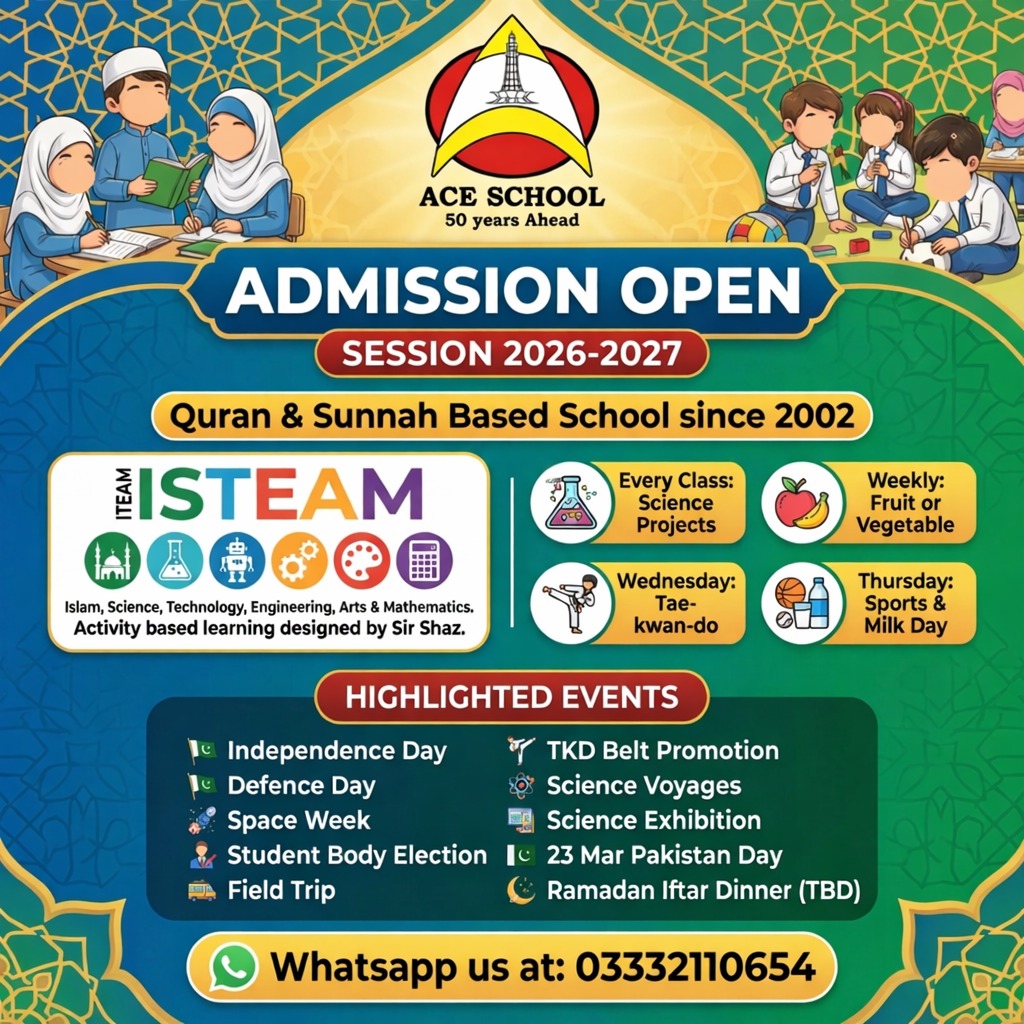 ACE School promotion
